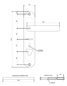 Ручка HP-42.0123-S-C-CR-L "Апекс" #173856